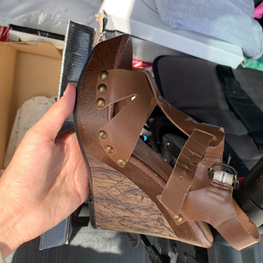 Andrea Leather Heels